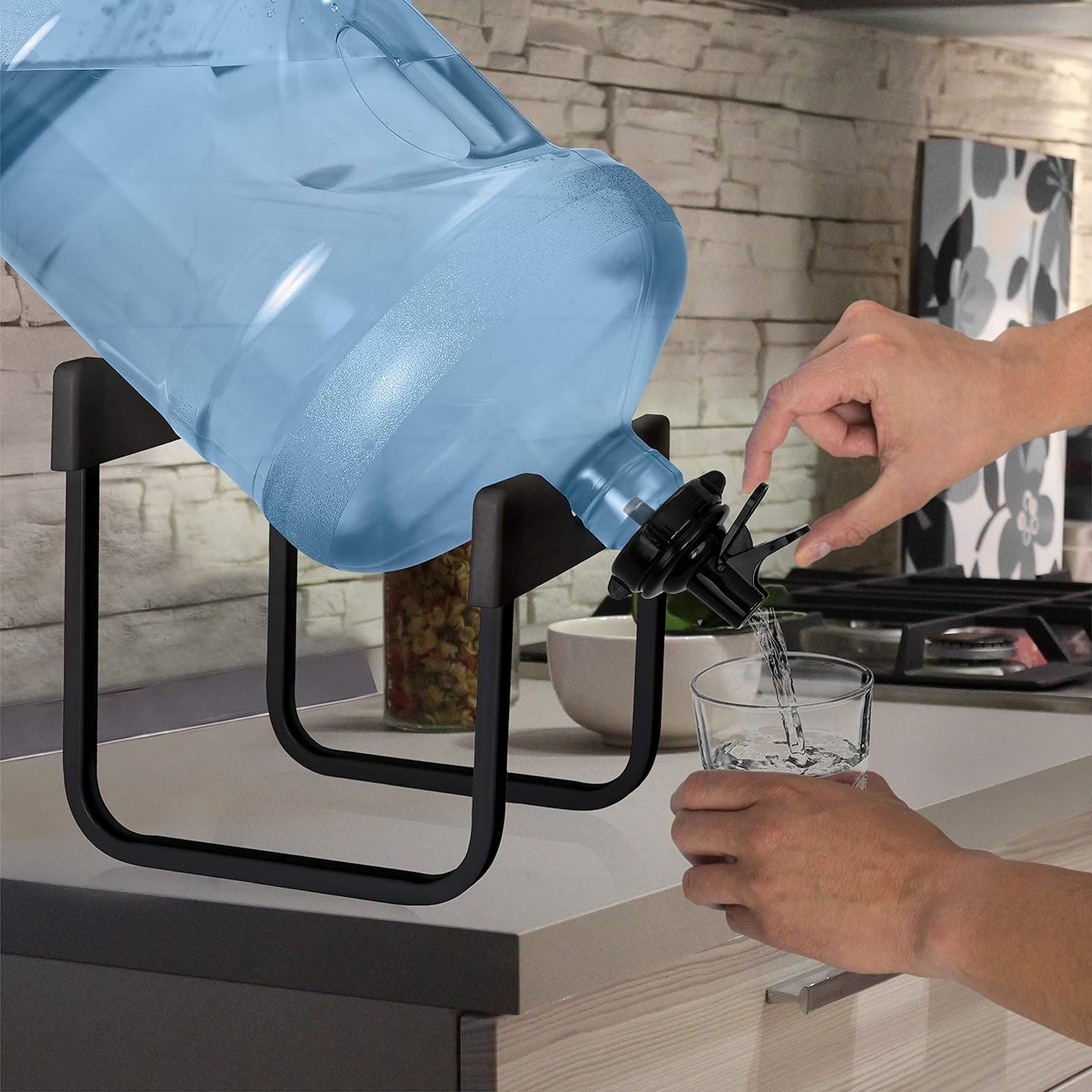 Dispenser Bottle Stand With Faucet, Non Slip Water Galloon Drink Cradle Rack with Water Spout, Purified Water Bucket Rack With Tap, Camping Water Faucet Bottled, Water Spout Barreled Water Pump, Dustproof Nozzle Tap Drinking Fountain Camping Rack Dispenser Bottle Stand With Faucet, Non Slip Water Galloon Drink Cradle Rack with Water Spout, Purified Water Bucket Rack With Tap, Camping Water Faucet Bottled, Water Spout Barreled Water Pump, Dustproof Nozzle Tap Drinking Fountain Camping Rack